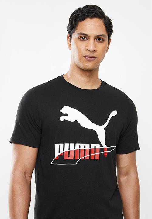 PUMA - Classics graphics brand love tee - puma black