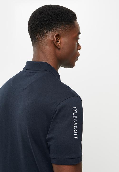 Lyle & Scott - Sleeve logo polo - navy