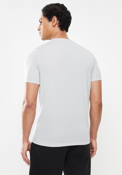 PUMA - Active big logo tee - gray violet