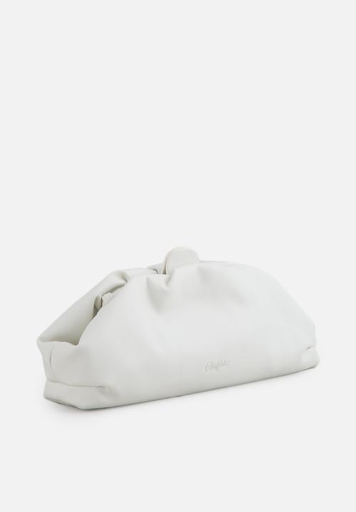 BUFFALO® London - Olivia - clutch - imi nappa - off white