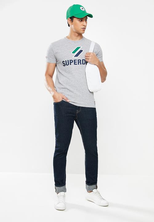 Superdry. - Sportstyle classic tee - grey