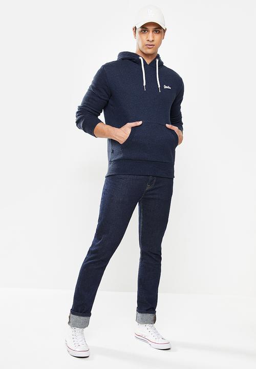 Superdry. - Ol classic hood - navy