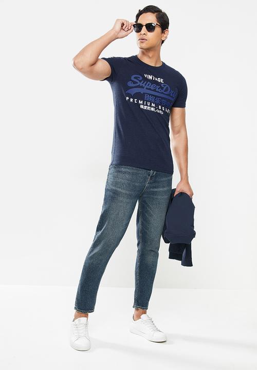 Superdry. - Vl ns tee - blue 