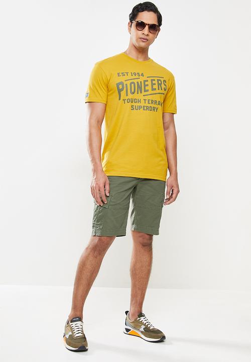 Superdry. - Core cargo shorts - draft olive
