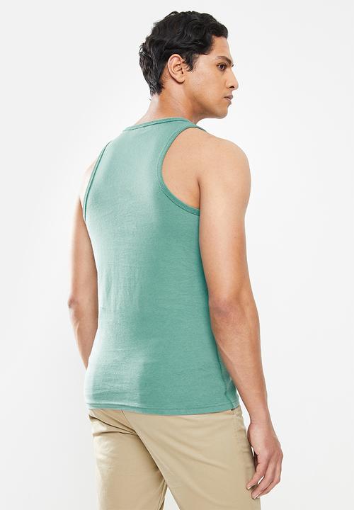 Superdry. - Workwear graphic vest - cerulean dusk