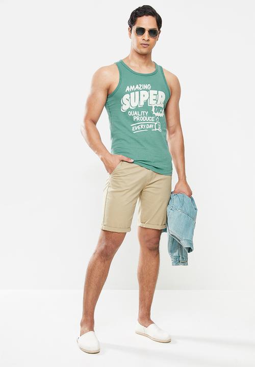 Superdry. - Workwear graphic vest - cerulean dusk