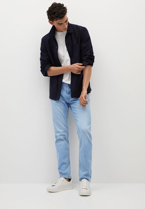 MANGO - Jeans jan  - light blue