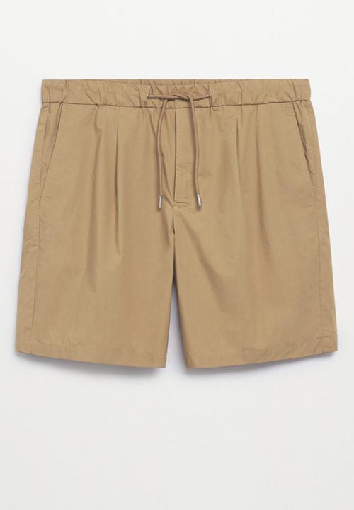 MANGO - Bermuda shorts loic - light beige