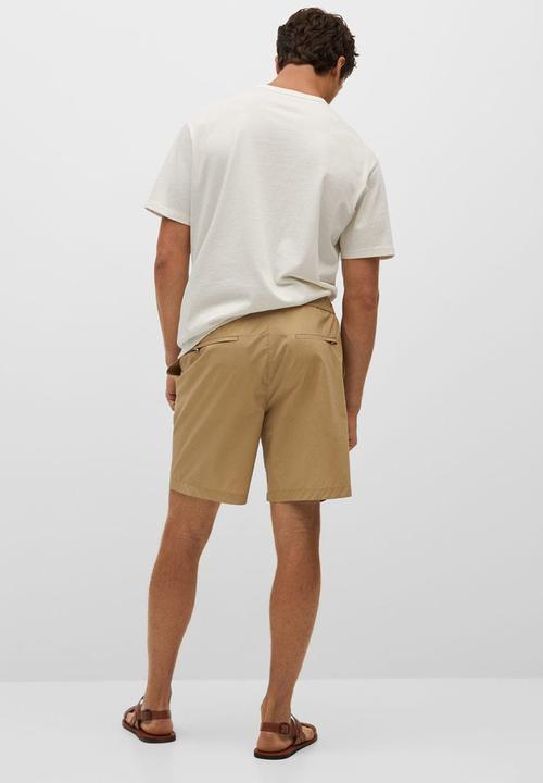 MANGO - Bermuda shorts loic - light beige