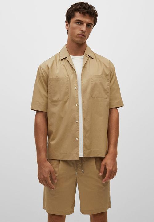 MANGO - Bermuda shorts loic - light beige