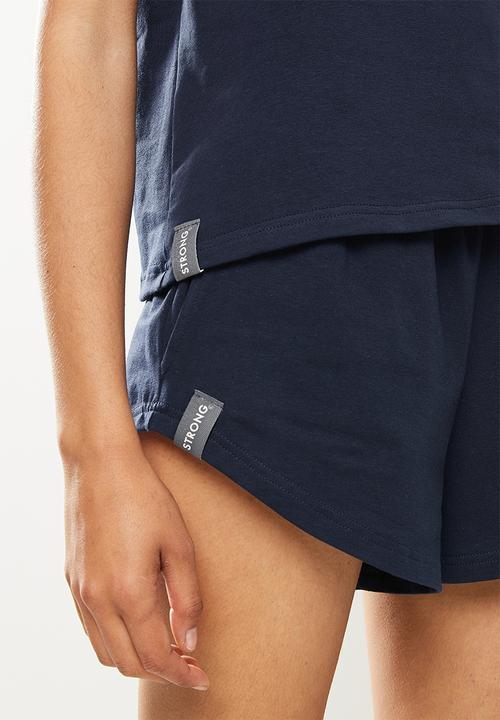 STRONG by T-Shirt Bed Co. - Ladies summer vest - navy