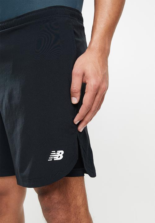 New Balance  - Fast flight 2-in-1 short - black
