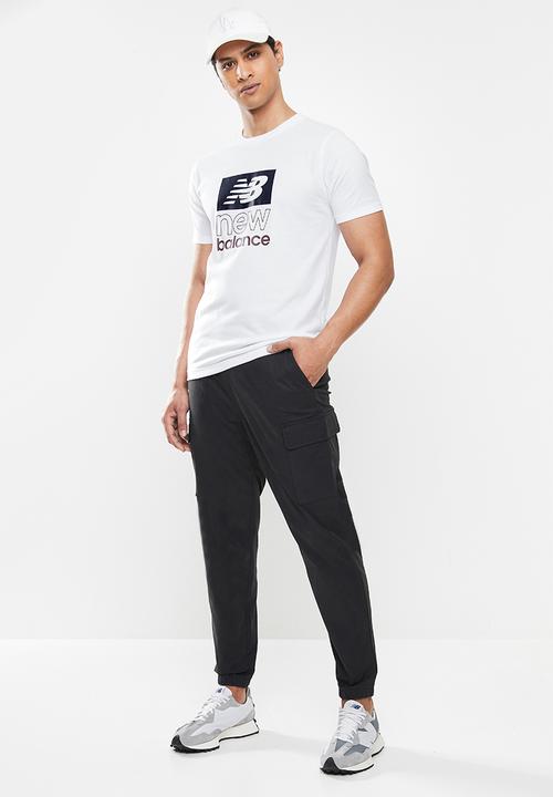 New Balance  - Nb athletics higher learning woven cargo pant - black