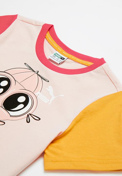 PUMA - Lil puma tee - lotus