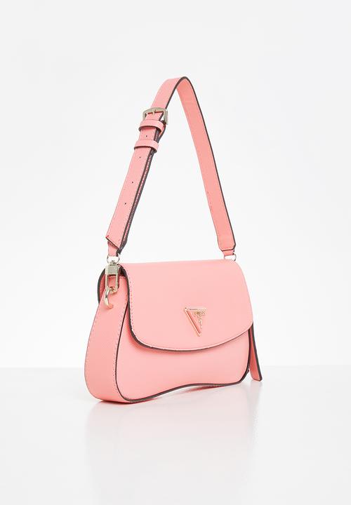 GUESS - Cordelia flap shoulder bag - pink