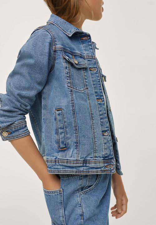 MANGO - Jacket allegra - blue