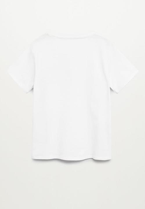 MANGO - T- shirt surfer - natural
