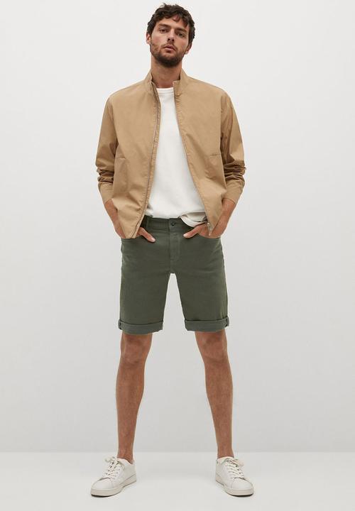 MANGO - Bermuda shorts nepto - grey