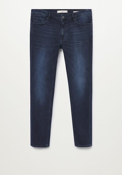 MANGO - Jeans jude - open blue0