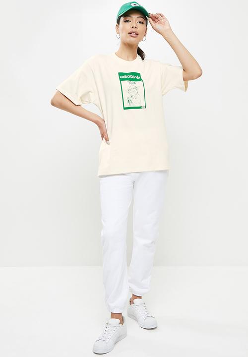adidas Originals - Yoda tee - off white