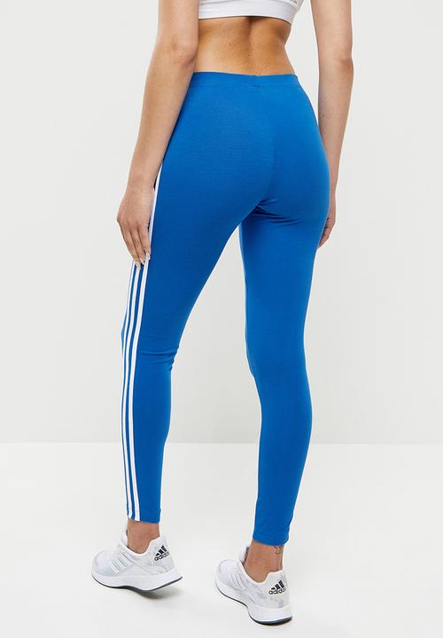adidas Originals - 3 Stripe tights - bluebird