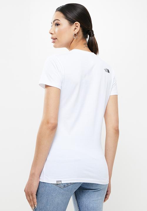 The North Face - Short sleeve simple dome tee - white