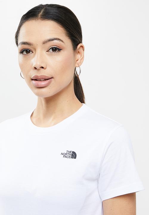 The North Face - Short sleeve simple dome tee - white