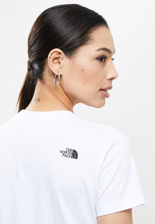 The North Face - Short sleeve simple dome tee - white