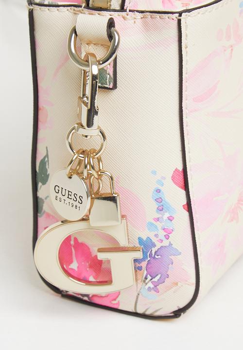 GUESS - Alessi girlfriend crossbody - pink floral