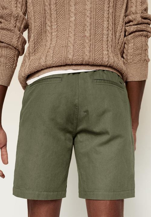 MANGO - Bermuda shorts flek - khaki
