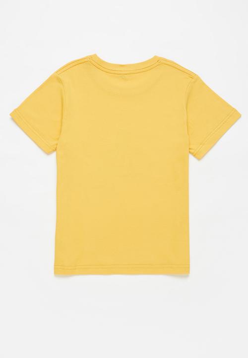 Original Penguin - Circle logo tee - honey gold