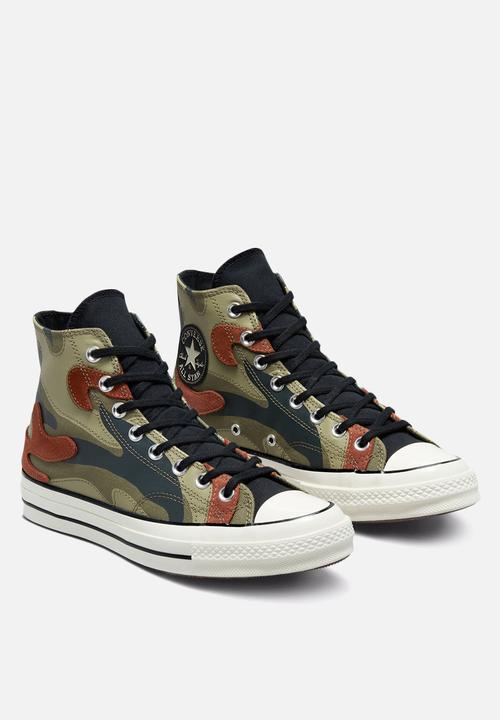 Converse - Chuck 70 - hybrid camo - field surplus/black/egret