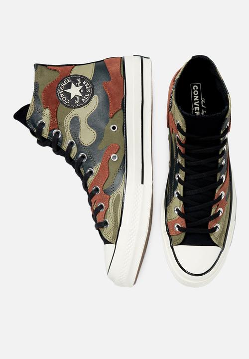 Converse - Chuck 70 - hybrid camo - field surplus/black/egret
