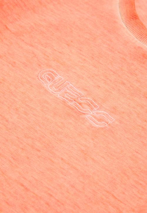 GUESS - Short sleeve fluoro T-shirt - orange 