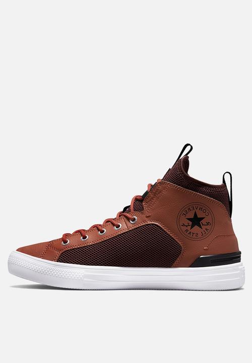 Converse - Chuck taylor all star ultra mid - cedar bark/el dorado/white - hybrid 