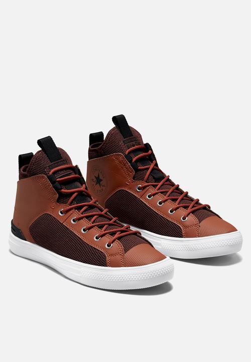 Converse - Chuck taylor all star ultra mid - cedar bark/el dorado/white - hybrid 