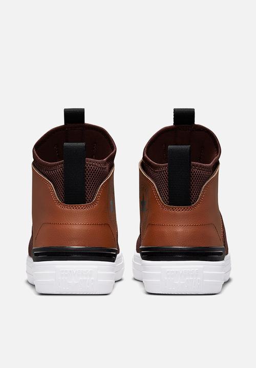 Converse - Chuck taylor all star ultra mid - cedar bark/el dorado/white - hybrid 