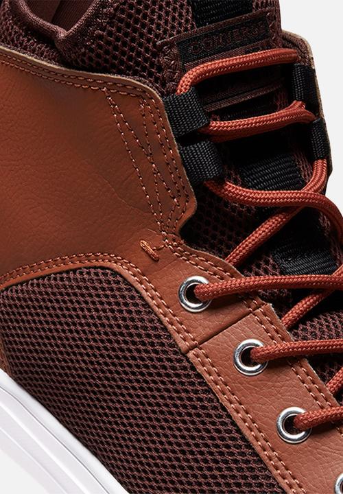 Converse - Chuck taylor all star ultra mid - cedar bark/el dorado/white - hybrid 
