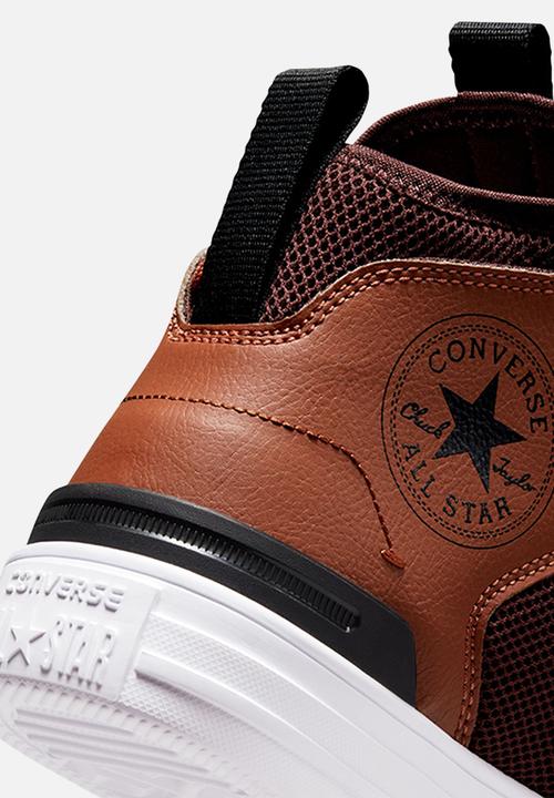 Converse - Chuck taylor all star ultra mid - cedar bark/el dorado/white - hybrid 