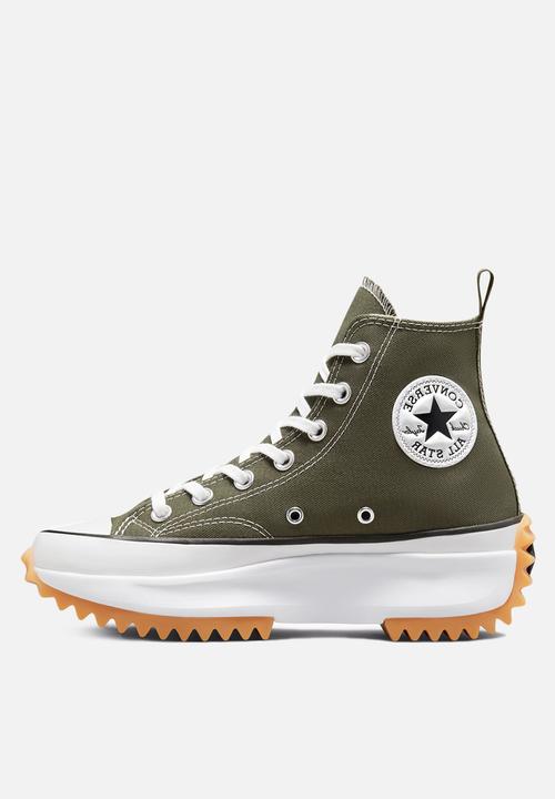 Converse - Run star hike recycled - cargo khaki/white/black 
