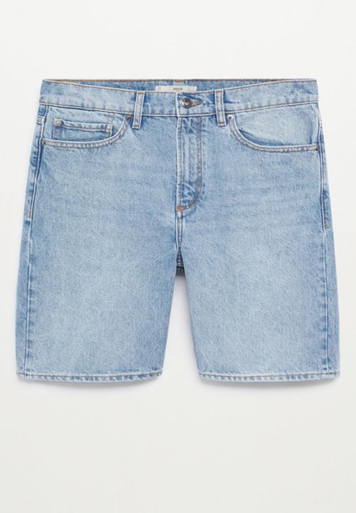 MANGO - Bermuda shorts bebob - light blue