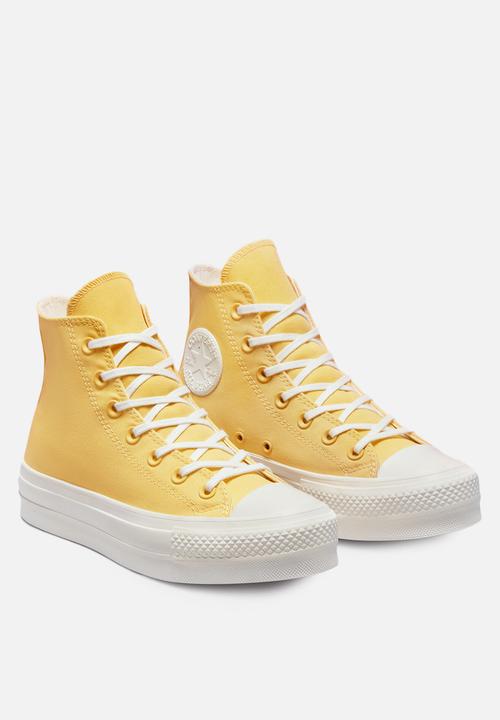 Converse - Chuck taylor all star mix recycled platform - hybrid texture