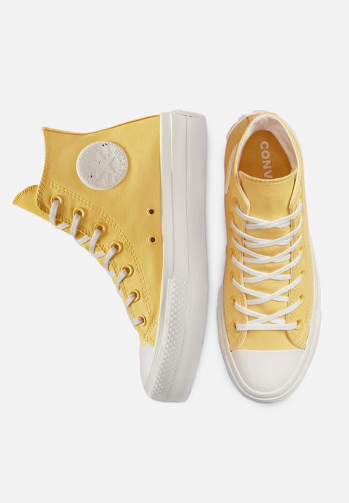 Converse - Chuck taylor all star mix recycled platform - hybrid texture
