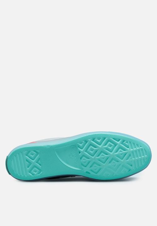 Converse - Chuck taylor all star cx - ash stone/electric aqua/solar red