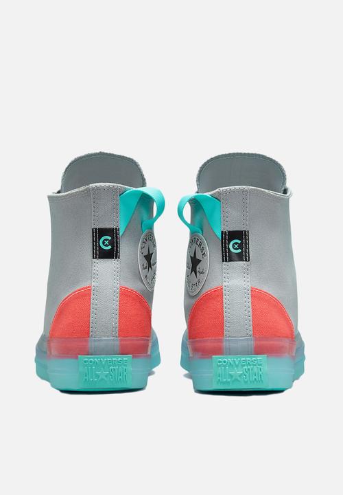 Converse - Chuck taylor all star cx - ash stone/electric aqua/solar red
