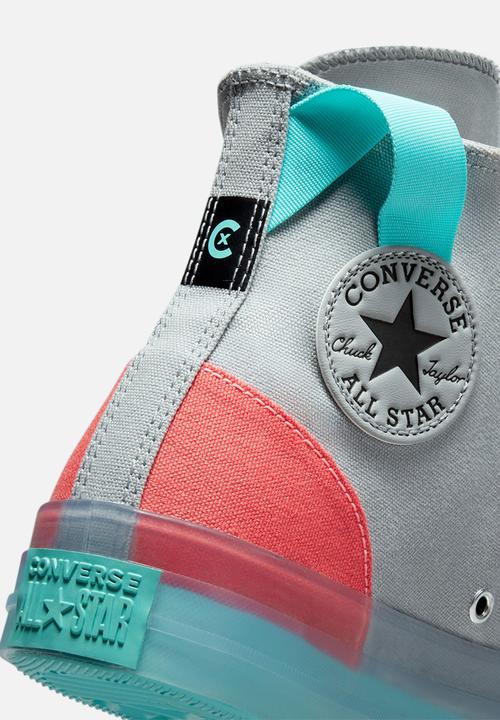 Converse - Chuck taylor all star cx - ash stone/electric aqua/solar red