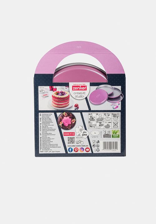 Zenker - Layer cake set 4 piece - pink