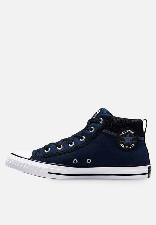 Converse - Chuck Taylor all star street mid - midnight navy/black/white