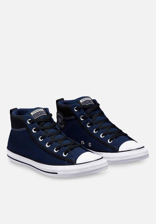 Converse - Chuck Taylor all star street mid - midnight navy/black/white