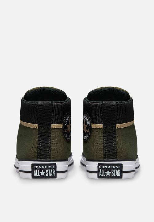 Converse - Chuck Taylor all star street mid - cargo khaki/black/white